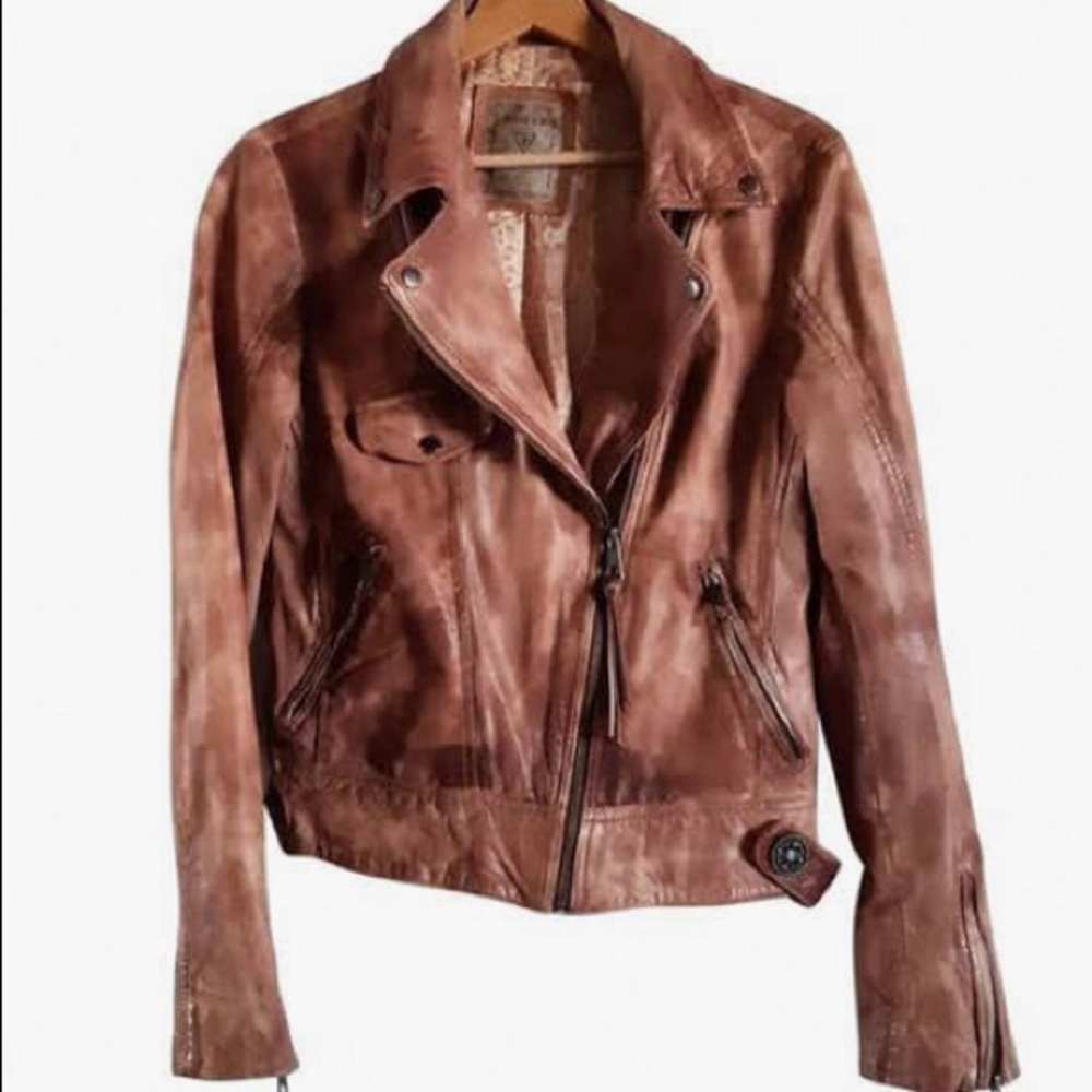 Real leather  jacket